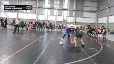 153.2-165.2 lbs Champ. Round 1 - Isele Morfin, Tri-Town Bullyz Wrestling vs Jackson Flerchinger, Idaho