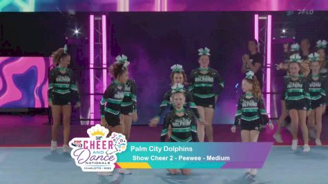 Show Cheer 2 - Palm City Dolphins [2025 Peewee Day 1] 2025 Pop Warner National Cheer & Dance Championship