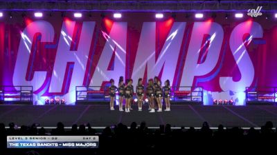 The Texas Bandits - MISS MAJORS [2025 L3 Senior - D2 Day 2] 2025 CHAMPS Grand Nationals