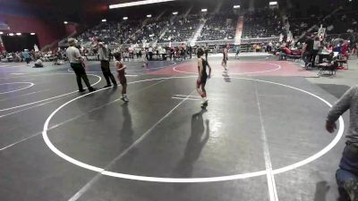 62 lbs Consi Of 4 - Winston Butcher, Windy City WC vs Brooks Duell, Burlington Youth Wrestling