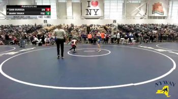 116 lbs Cons. Round 2 - Sam Burega, Shaker Youth Wrestling vs Mark Truex, Penn Yan Wrestling Club