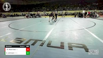 5A - 100 lbs Semifinal - Robin Moorman, MORRISON vs Ashly Johnson, POTEAU