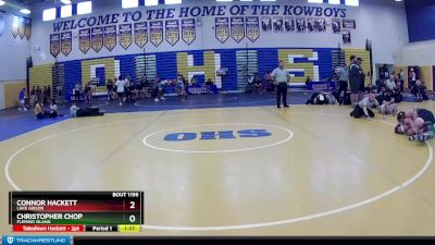 160 Gold Round 5 - Christopher Chop, Fleming Island vs Connor Hackett, Lake Gibson