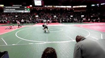 120 lbs Champ. Round 2 - Jackson Schwartz, GGBA vs Zane Hoover, LEO1