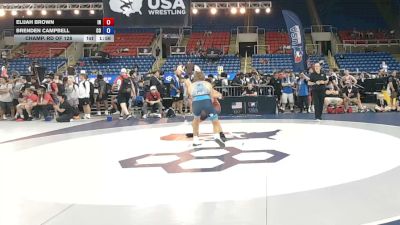 157 lbs Champ. Rd Of 128 - Elijah Brown, Indiana vs Brenden Campbell, Colorado