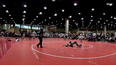 100 lbs Quarterfinals (8 Team) - Zoey Rivers, Skull And Crossbones vs Natalie Beaumont, Mat Clash Beastin`