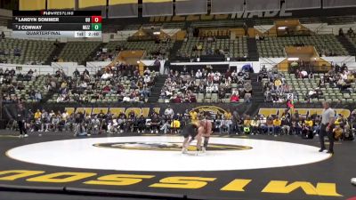 157 lbs Quarterfinal - J Conway, Missouri vs Landyn Sommer, Oklahoma
