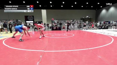 190 lbs Quarters - Braden Strain, Lost City Wrestling Club vs Vicente Garcia, Team New Mexico