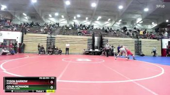 175 lbs 1st Place Match - Colin McMahon, Columbus East vs Tyson Barrow, North Posey