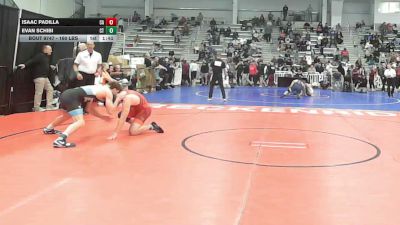 160 lbs 7th Place - Isaac Padilla, CA vs Evan Schibi, CT