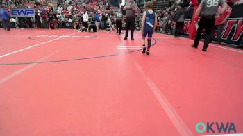 52 lbs Round Of 32 - Xander Cermak, Perry Wrestling Academy vs Elias Sherron, Newkirk Takedown Club