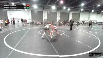 123 lbs Consi Of 8 #2 - Aubree Flowers, NM Royalty vs Raelyn Graziano, Carlsbad Wr Ac