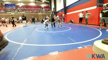 55 lbs Consolation - Bryker Smith, Salina Wrestling Club vs Kaysen Peters, Collinsville Cardinal Youth Wrestling