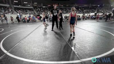 62 lbs Semifinal - Bree Johnson, Standfast vs Oakley Waitkus, Team Tulsa Wrestling Club