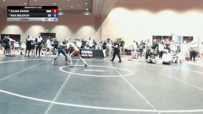 120 lbs Semis - Julian Zargo, Rhino Wrtesling vs Koa DeLoach, Sons Of Thunder
