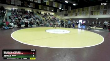 71 lbs Quarterfinal - Landon Wall, Poway Elite vs Brody Blackburn, Temecula Valley Wrestling Club