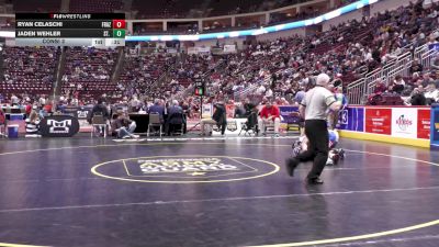 160 lbs Consi 3 - Ryan Celaschi, Frazier vs Jaden Wehler, St. Marys