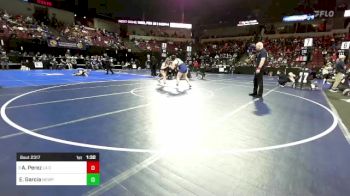 170 lbs Round Of 16 - Alexandria Perez, La Costa Canyon vs Eva Garcia, Newport Harbor