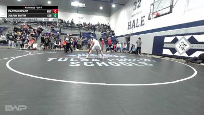 138 lbs Consolation - Easton Peace, Bartlesville High School vs Julius Smith, Coweta