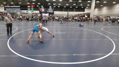 150 lbs Champ. Rd Of 16 - Mason Petersen, UWC vs Ethan Sodergren, Moen Wrestling Academy