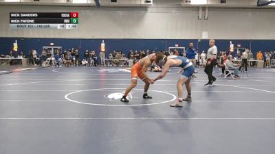 149 lbs Round Of 16 - Nick Sanders, Coast Guard vs Nick Fatone, Roger Williams