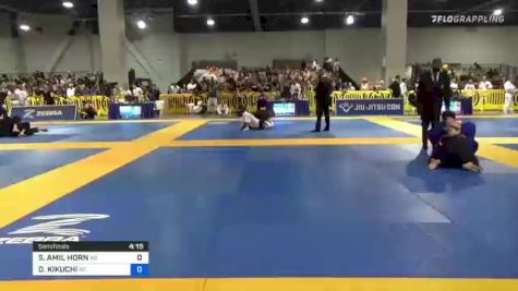 SHANNON AMIL HORN vs DARREN KIKUCHI 2021 American National IBJJF Jiu-Jitsu Championship