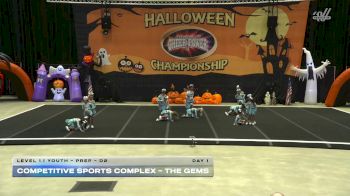 Competitive Sports Complex - The Gems [2025 L1.1 Youth - PREP - D2 Day 1] 2025 Cheer Power San Antonio Halloween Challenge