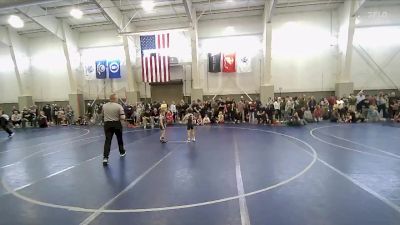 52 lbs Cons. Semi - Rome Sands, Team Prestige Wrestling vs Gray Lindley, White Rhino Wrestling