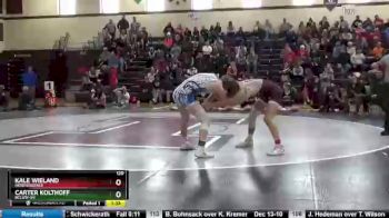 120 lbs 1st Place Match - Kale Wieland, Independence vs Carter Kolthoff, BCLUW-SH