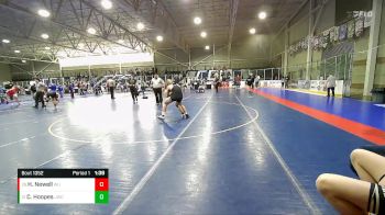 157 lbs Cons. Round 4 - Cael Hoopes, JWC vs Hudson Newell, Wyoming Underground