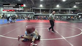 157 Silver 7th Place Match - Treagan Hansen, St. Ambrose University vs Braedon Dorshorst, Wisconsin-La Crosse