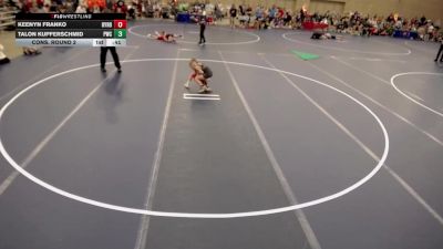 8U - K Cons. Round 2 - Lennon Lund, Hastings Wrestling Club vs Haakon Huber, Wayzata Youth Wrestling