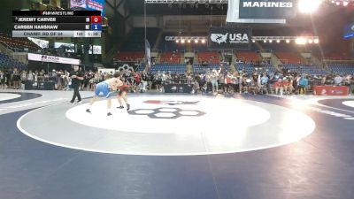 126 lbs Champ. Rd Of 64 - Jeremy Carver, Indiana vs Carsen Hanshaw, Nebraska