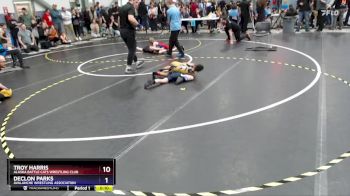 56 lbs Quarterfinal - Troy Harris, Alaska Battle Cats Wrestling Club vs Declon Parks, Avalanche Wrestling Association