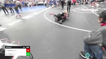 95 lbs Rr Rnd 1 - Chevy LamHo, Wagoner Takedown Club vs Arwen Frisby, Skiatook Youth Wrestling