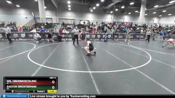 113 lbs Semifinal - Easton Broxterman, KS vs Wil Oberbroeckling, IA