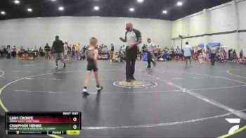 47/50 Round 5 - Liam Crowe, Soddy Daisy Wrestling vs Chapman Henke, PALMETTO STATE WRESTLING ACADEMY