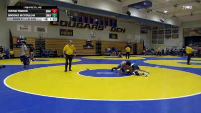 141 lbs Round Of 64 - Justin Torres, Brawley vs Brooks McCollom, Edmond North (OK)