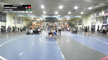 120 lbs Cons. Round 3 - Riley Meza, Fountain Valley vs Dominic Caicedo, Corona