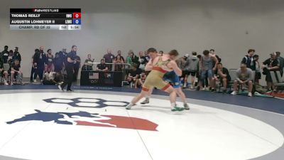 97 kg Champ. Rd Of 32 - Thomas Reilly, Ranger Wrestling Club vs Augustin Lohmeyer II, Lake Erie Wrestling Club