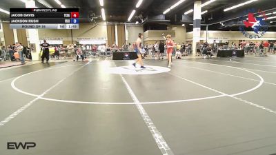 132 lbs Round Of 16 - Jacob Davis, Texans Wrestling Club vs Jackson Rush, Vici Wrestling Club