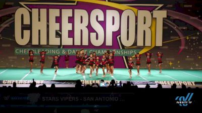 Stars Vipers - San Antonio Pure Poison [2022 Day 1] 2022 CHEERSPORT National Cheerleading Championship