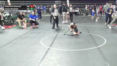 41 lbs Consi Of 8 #1 - Christian Gonzalez, Somerville vs Julian Melendez, Scotch Plains-Fanwood