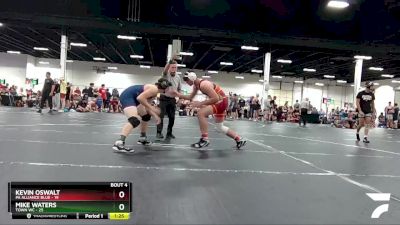 182 lbs Round 2 (6 Team) - Mike Waters, Town WC vs Kevin Oswalt, PA Alliance Blue