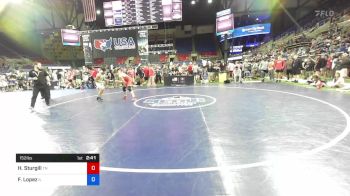 152 lbs Cons 16 #2 - Hunter Sturgill, Tennessee vs Fernando Lopez, Illinois