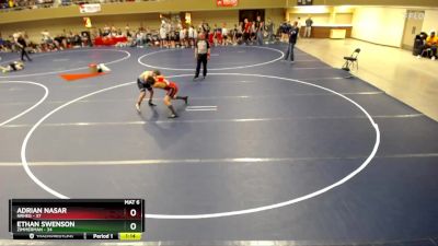 135 lbs Round 3 (4 Team) - Ethan Swenson, Zimmerman vs Adrian Nasar, NRHEG