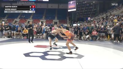 144 lbs Cons. Rd Of 128 - Griffin Burch, AZ vs Roper Higley, ID