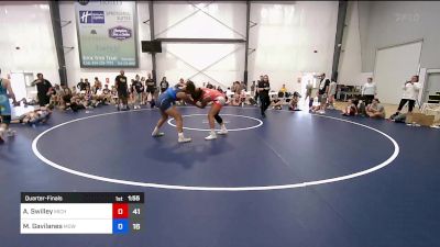 66 kg Quarterfinal - Aleah Swilley, Michigan Rev Yellow vs Michelle Gavilanes, MGW Bittersweet Mint