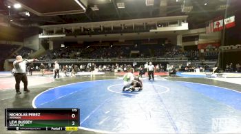 175 lbs Quarterfinal - Levi Bussey, Granite Bay vs Nicholas Perez, Hughson
