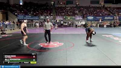 D 1 190 lbs Quarterfinal - Billy Edmonston, Live Oak vs Ethan Regis, Holy Cross